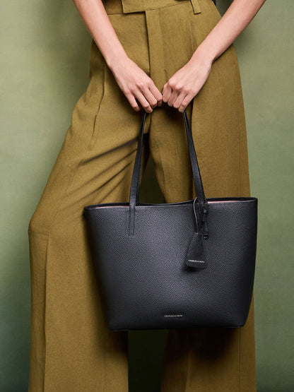 CHARLES & KEITH Great Value / Beryl Tote Bag - Noir