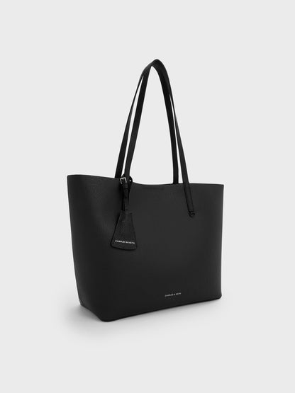 CHARLES & KEITH Great Value / Beryl Tote Bag - Noir