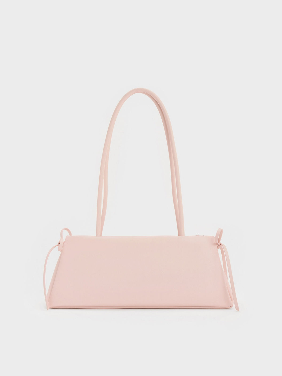 CHARLES & KEITH Premium / Hazel Bow Shoulder Bag - Soft Pink