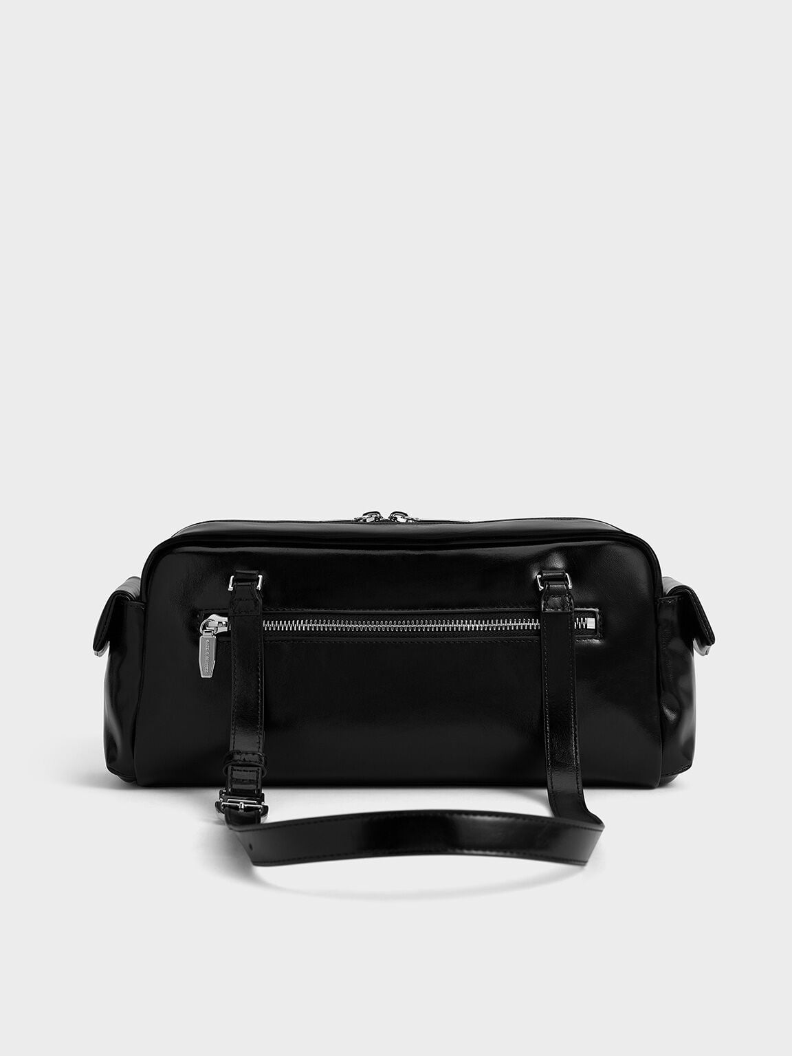 CHARLES & KEITH Sale / Rachel Multi-Pocket Shoulder Bag - Noir