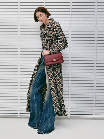 CHARLES & KEITH Featured / Everline Braided-Strap Shoulder Bag - Burgundy