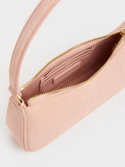 CHARLES & KEITH Essential / Elspeth Chain Shoulder Bag - Pink