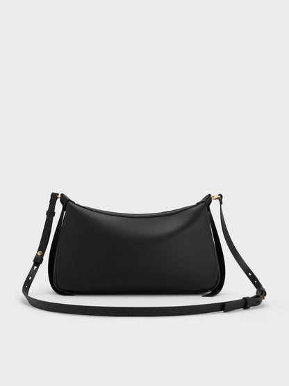 CHARLES & KEITH Sale / Calla Shoulder Bag - Black
