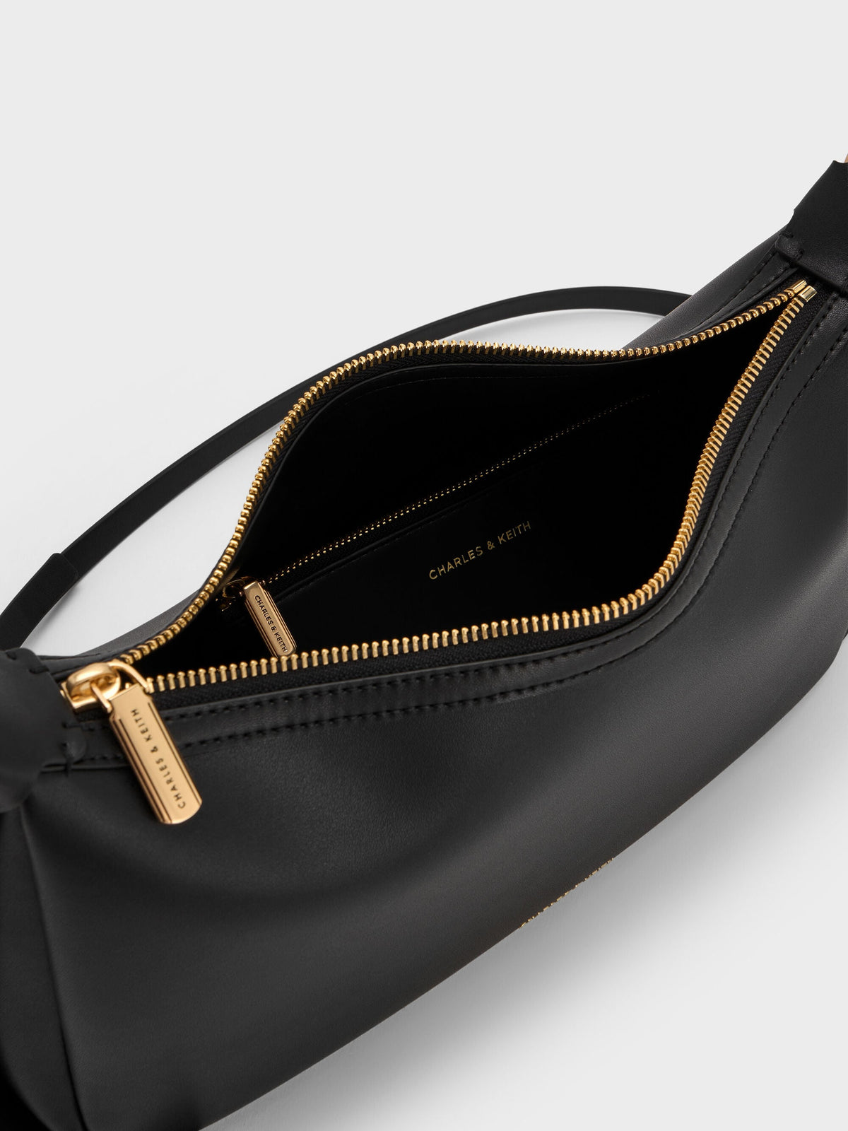 CHARLES & KEITH Sale / Calla Shoulder Bag - Black
