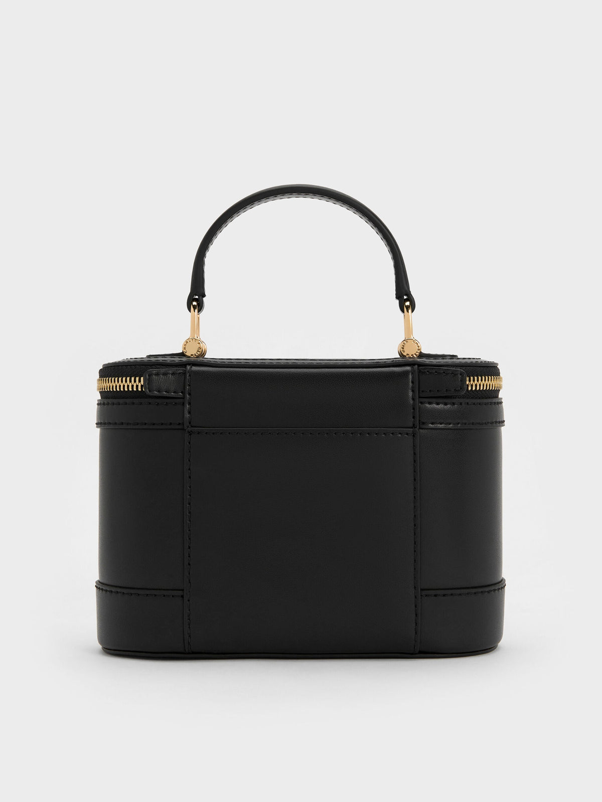 CHARLES & KEITH Premium / Enola Top Handle Vanity Bag - Black