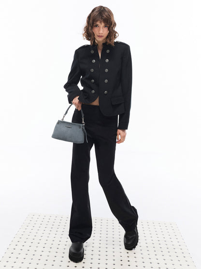 CHARLES & KEITH Quality / Noane Top Handle Bag - Smoky Blue