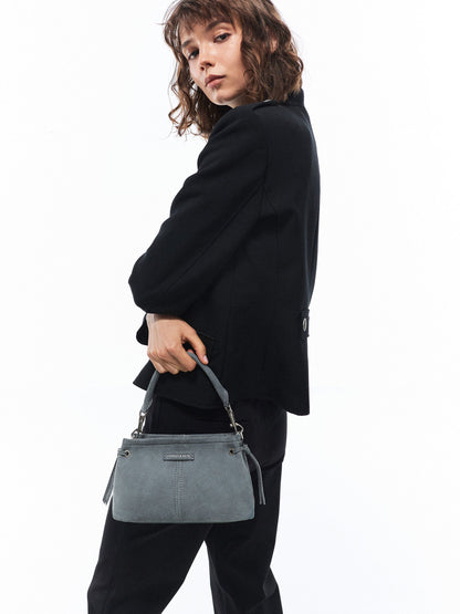 CHARLES & KEITH Quality / Noane Top Handle Bag - Smoky Blue