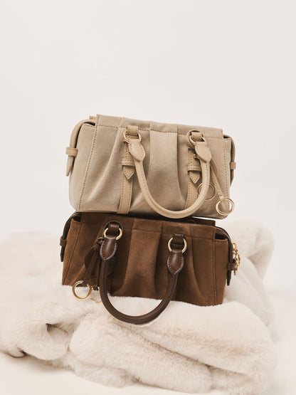 CHARLES & KEITH Signature / Britton Top Handle Tote Bag - Nutmeg Beige