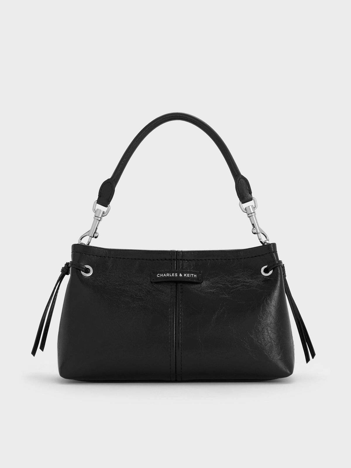 CHARLES & KEITH Featured / Noane Top Handle Bag - Noir