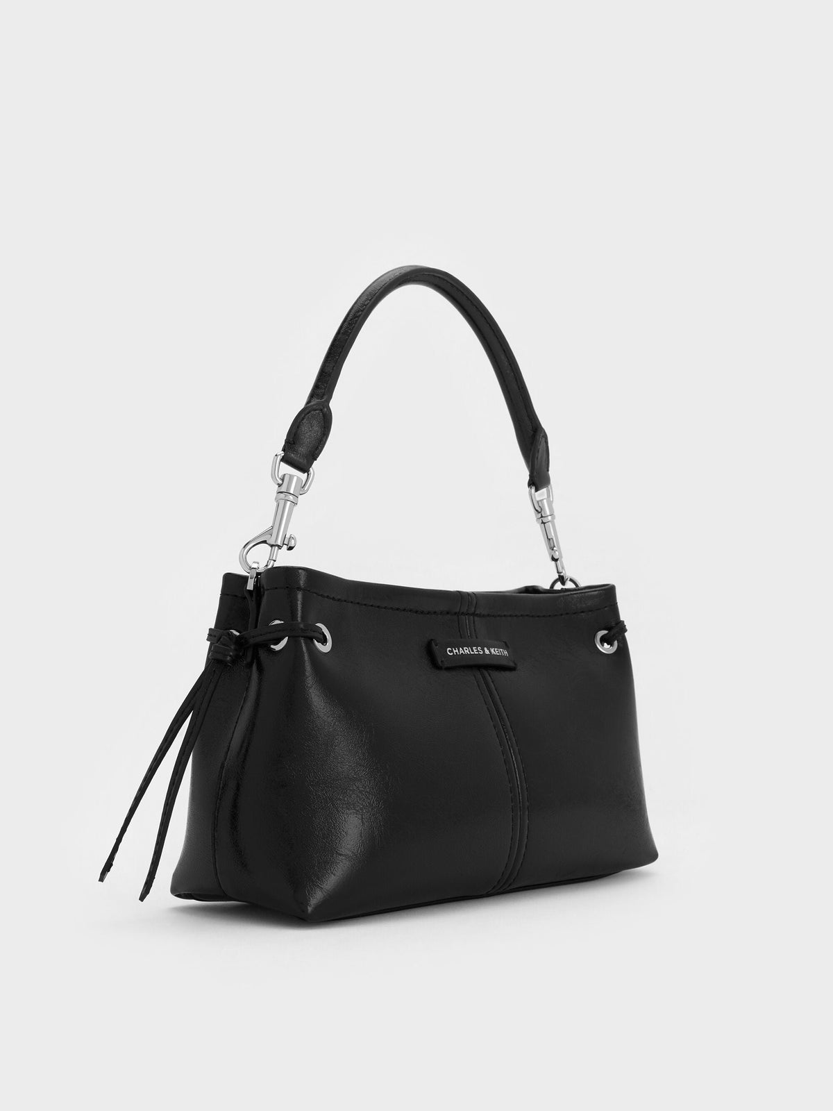 CHARLES & KEITH Featured / Noane Top Handle Bag - Noir