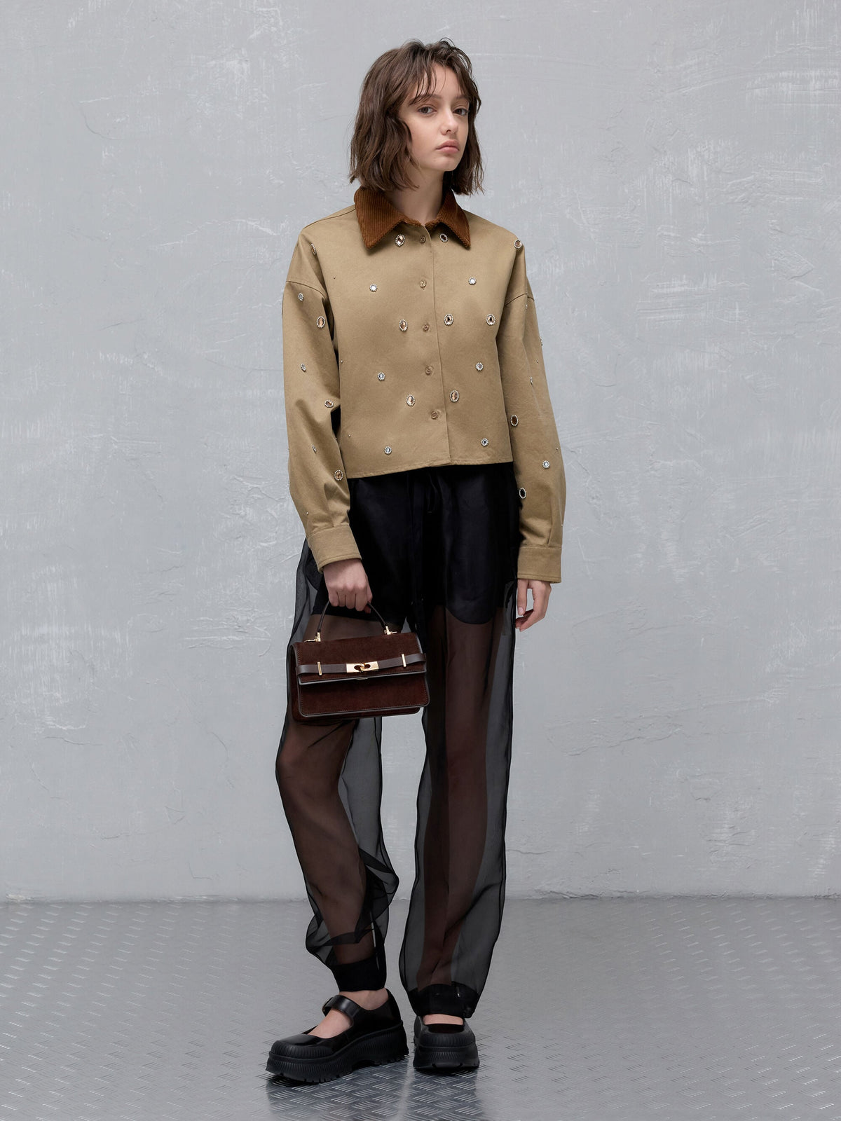 CHARLES & KEITH Best Price / Arlet Belted Top Handle Bag - Espresso Brown