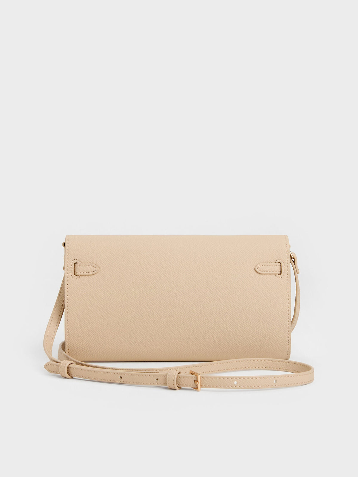 CHARLES & KEITH Latest / Tricha Knotted-Belt Crossbody Bag - Sand Beige