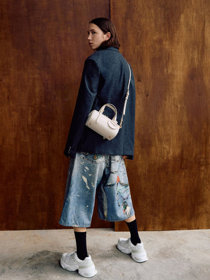 CHARLES & KEITH Latest / Enola Bowling Bag - Cream