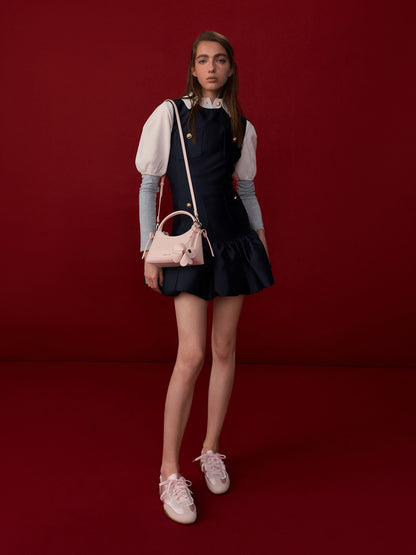 CHARLES & KEITH Exclusive / Hazel Bow Top Handle Bag - Soft Pink