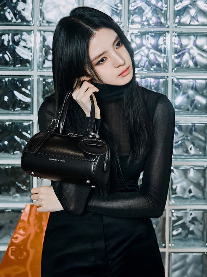 CHARLES & KEITH Best Price / Enola Bowling Bag - Noir
