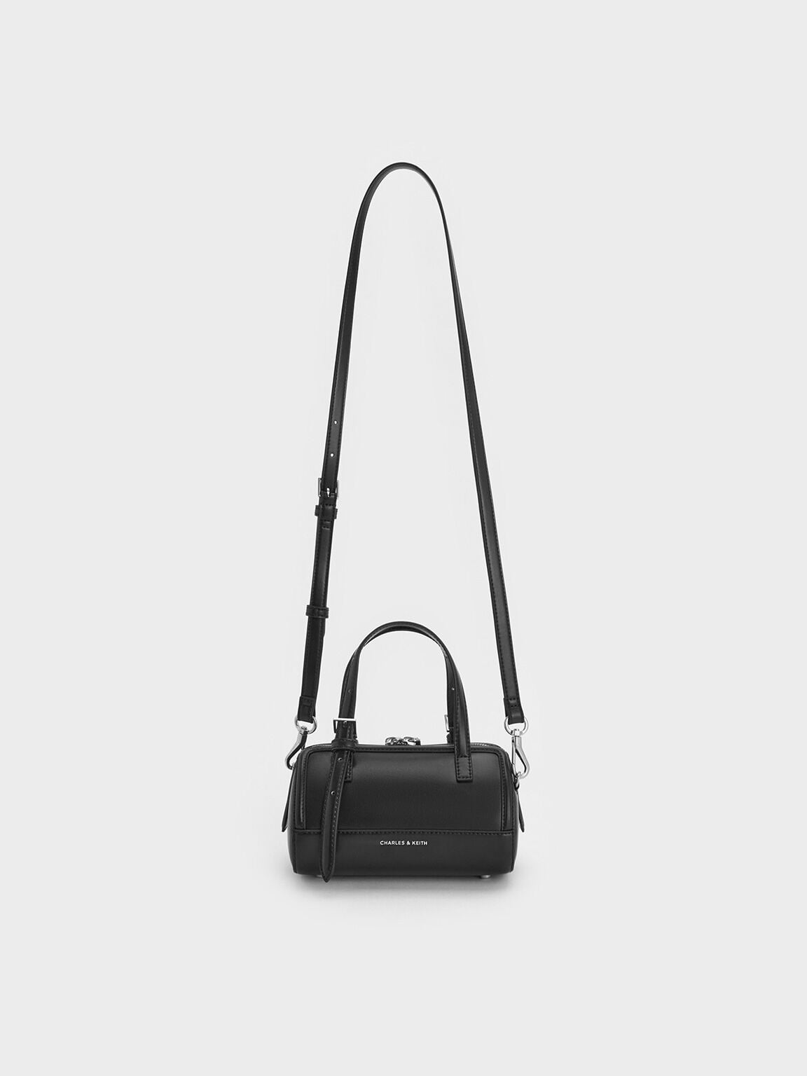CHARLES & KEITH Best Price / Enola Bowling Bag - Noir