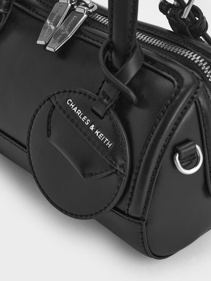 CHARLES & KEITH Best Price / Enola Bowling Bag - Noir