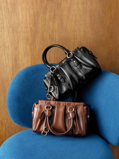 CHARLES & KEITH Latest / Britton Top Handle Tote Bag - Black