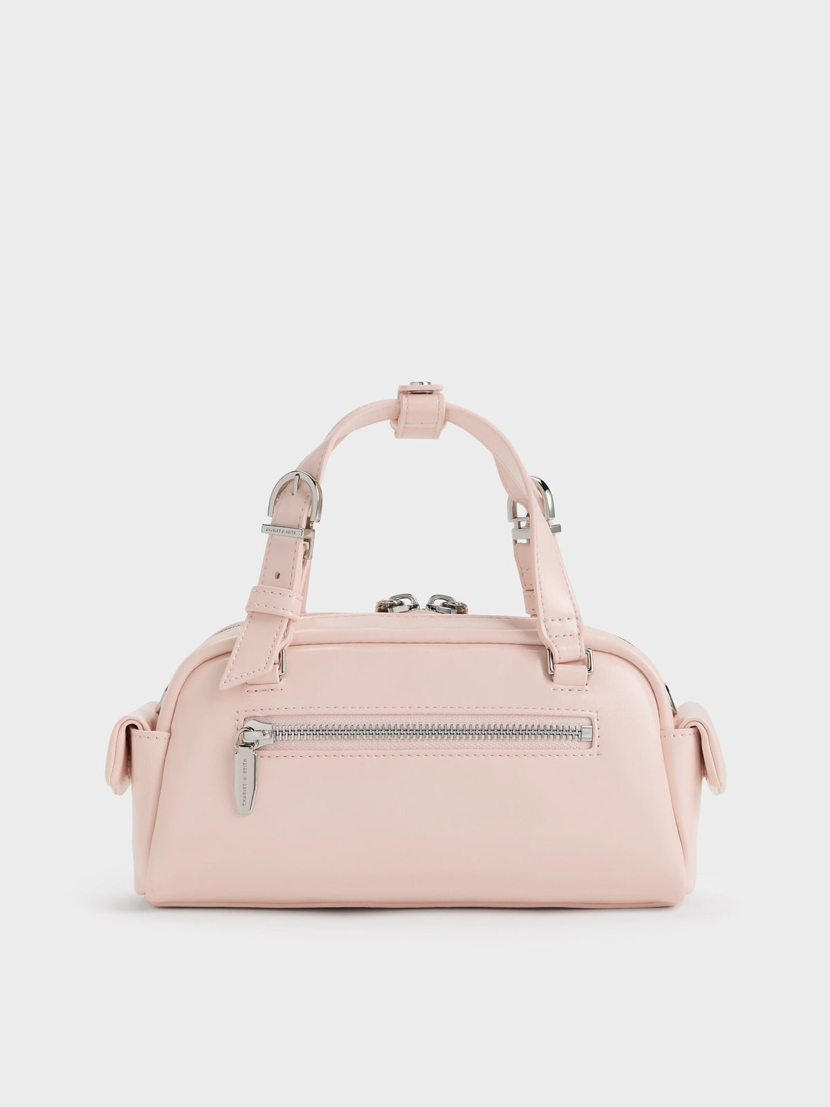CHARLES & KEITH Best Price / Rachel Multi-Pocket Bowling Bag - Soft Pink