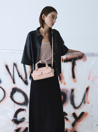 CHARLES & KEITH Best Price / Rachel Multi-Pocket Bowling Bag - Soft Pink
