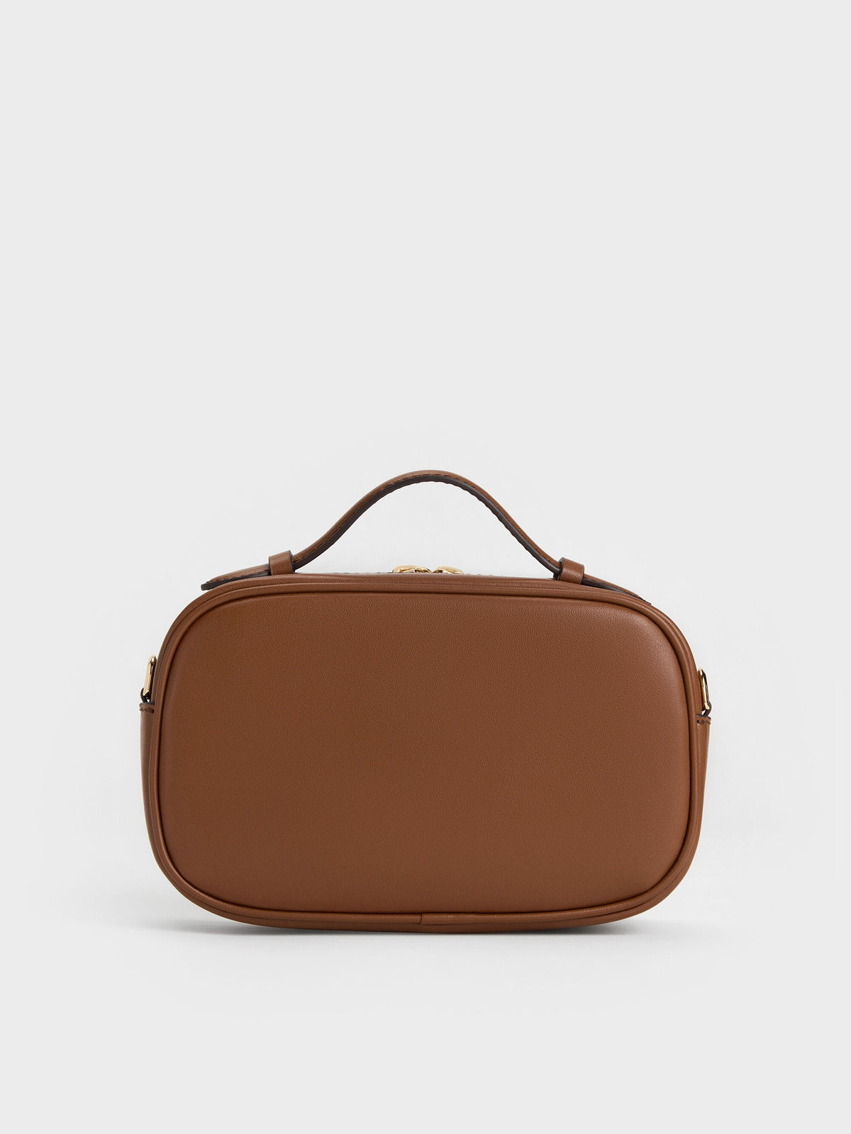 CHARLES & KEITH Value / Azure Woven Crossbody Bag - Chocolate