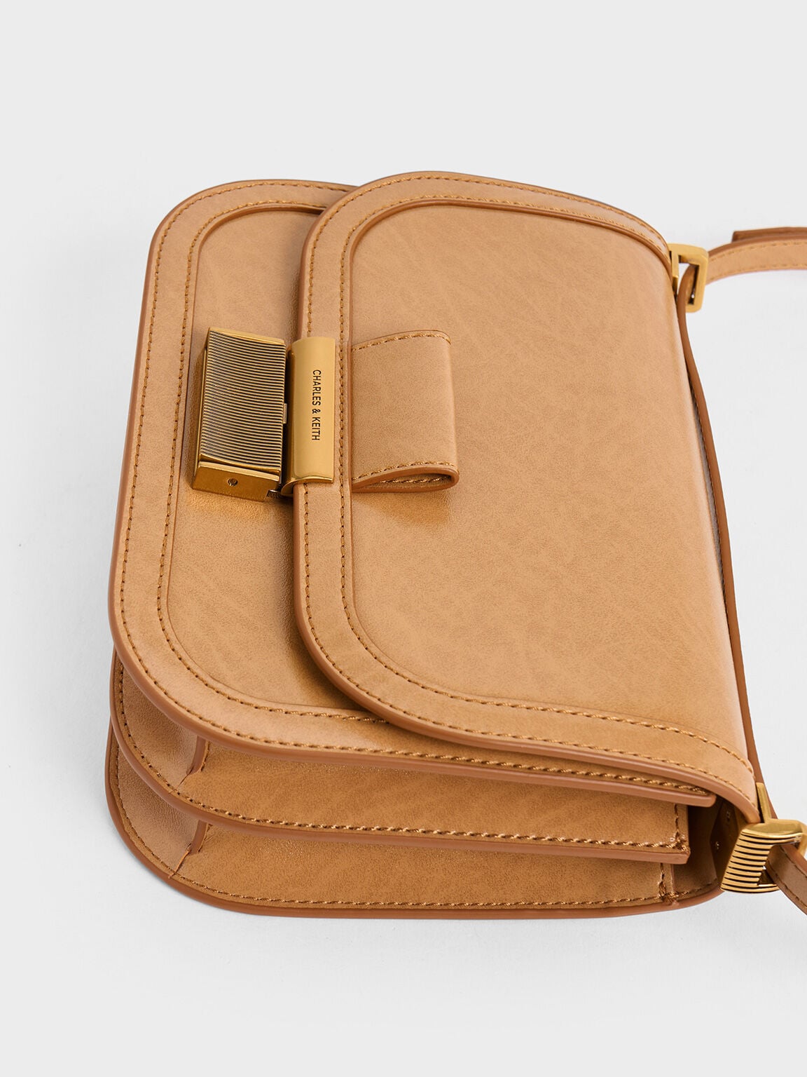 CHARLES & KEITH Great Value / Charlot Bag - Toffee