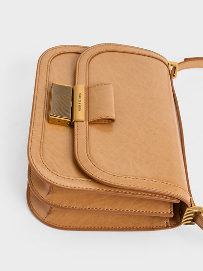 CHARLES & KEITH Great Value / Charlot Bag - Toffee