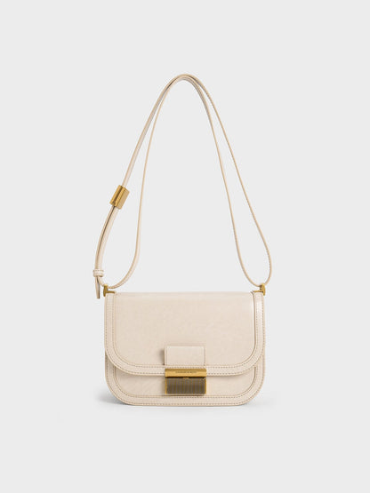 CHARLES & KEITH Premium / Charlot Bag - Oat