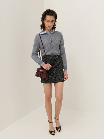 CHARLES & KEITH Sale / Tricha Knotted-Belt Top Handle Bag - Wineberry Red