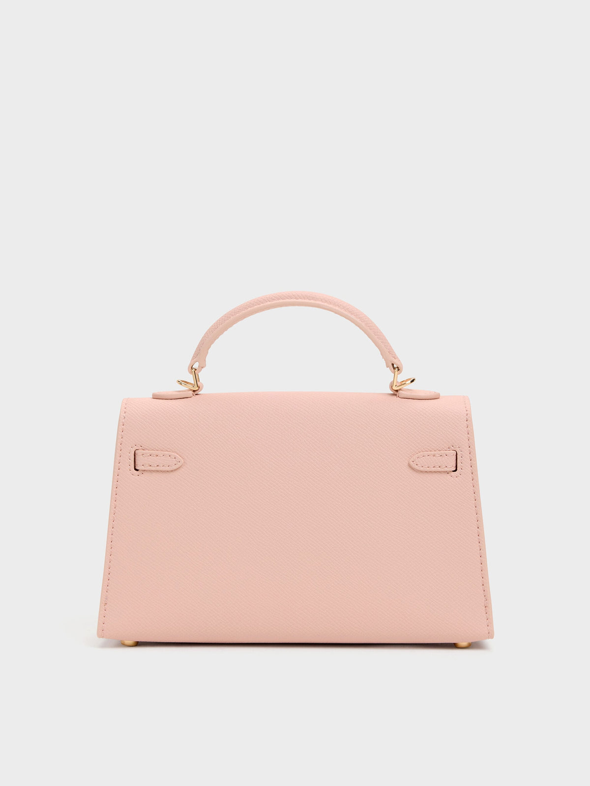 CHARLES & KEITH Deals / Tricha Knotted-Belt Top Handle Bag - Pink
