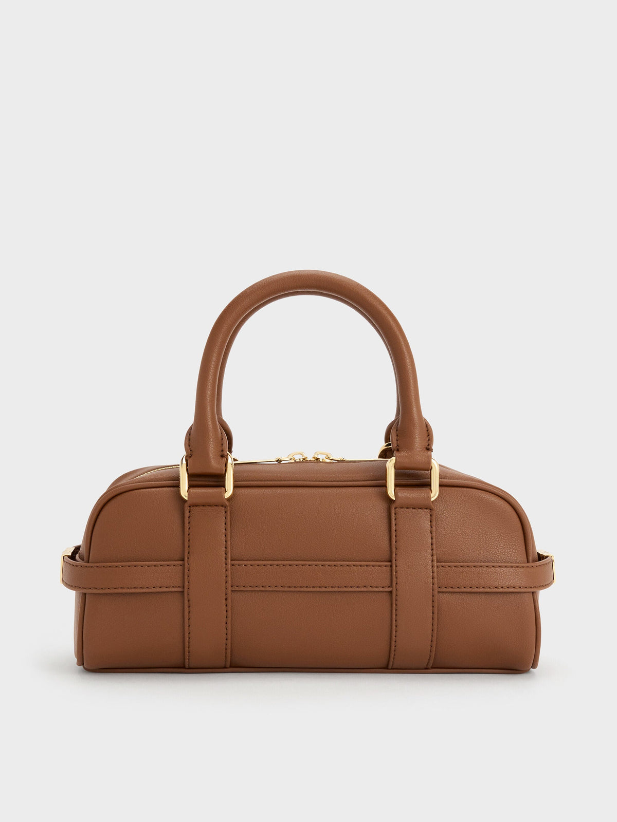CHARLES & KEITH Discount / Scottie Bowling Bag - Chocolate