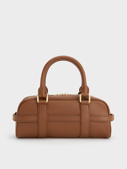 CHARLES & KEITH Discount / Scottie Bowling Bag - Chocolate