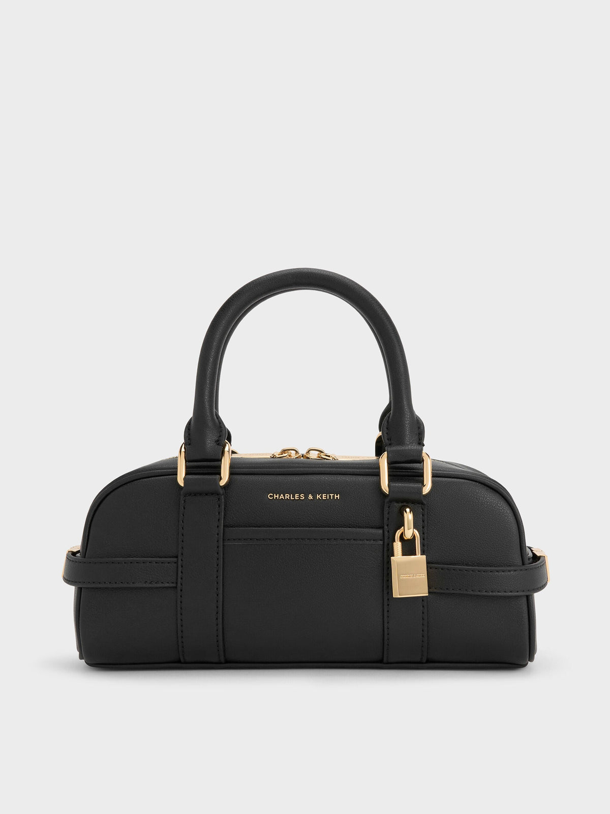 CHARLES & KEITH Discount / Scottie Bowling Bag - Black