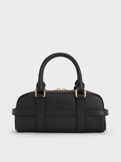 CHARLES & KEITH Discount / Scottie Bowling Bag - Black