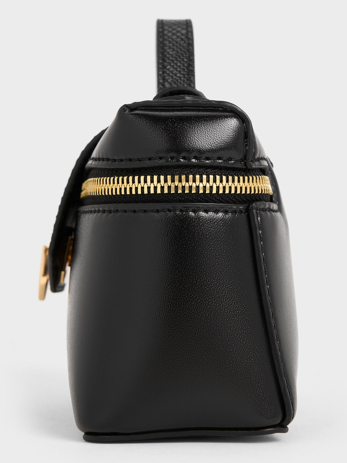 CHARLES & KEITH Recommended / Arwen Top Handle Vanity Bag - Black