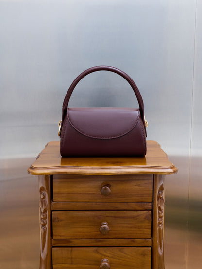 CHARLES & KEITH Top Pick / Kaila Top Handle Bag - Wineberry Red