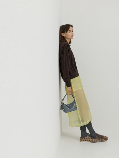 CHARLES & KEITH Recommended / Tatiana Tassel Hobo Bag - Smoky Blue