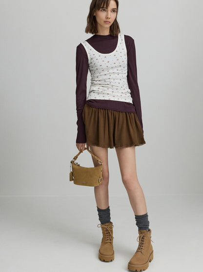 CHARLES & KEITH Customer Favorite / Tatiana Tassel Hobo Bag - Sand