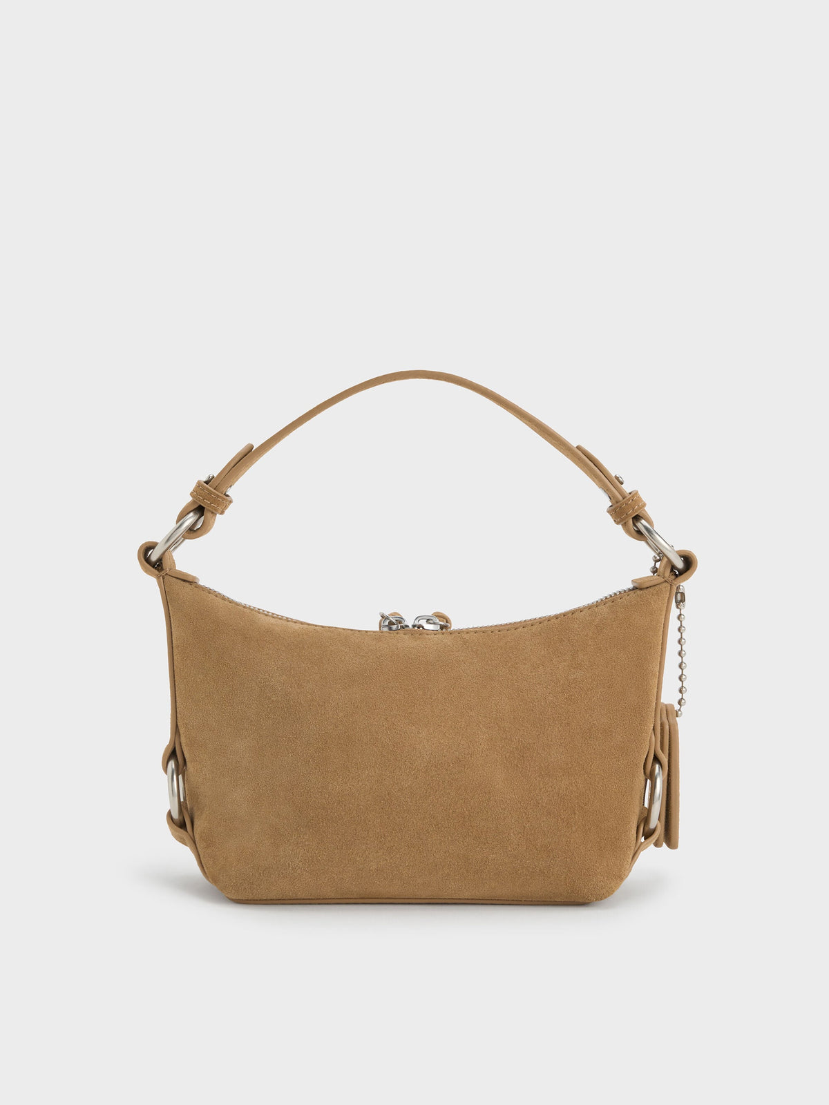 CHARLES & KEITH Customer Favorite / Tatiana Tassel Hobo Bag - Sand