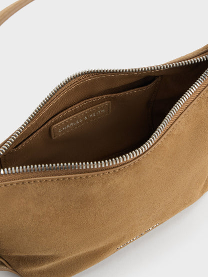CHARLES & KEITH Customer Favorite / Tatiana Tassel Hobo Bag - Sand