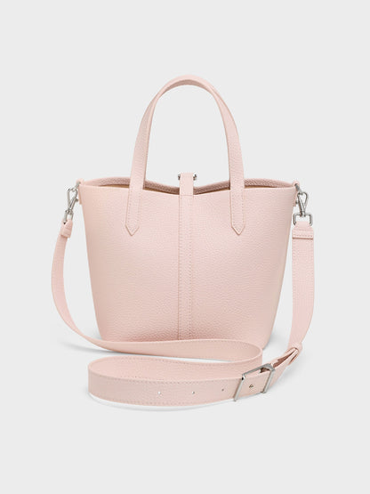 CHARLES & KEITH Exclusive / Beryl Belted Bucket Bag - Soft Pink
