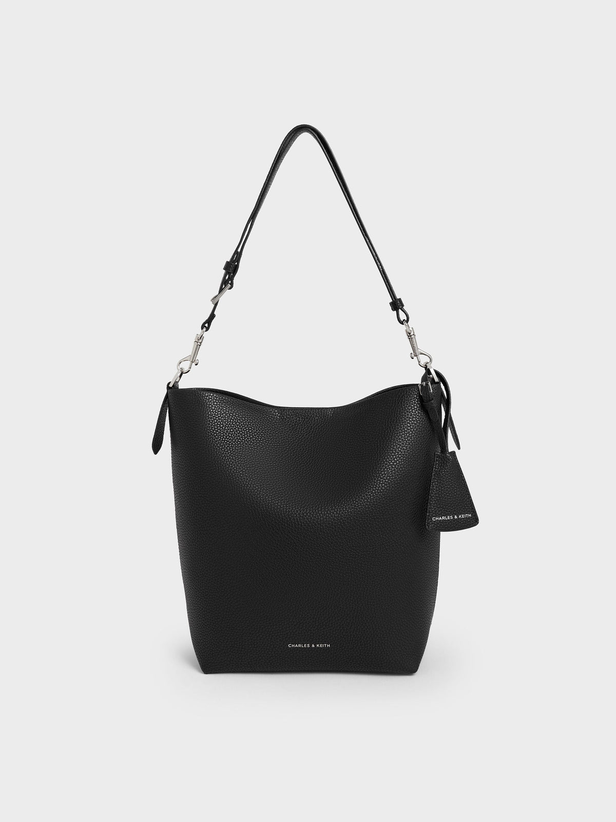 CHARLES & KEITH Latest / Beryl Bucket Bag - Noir