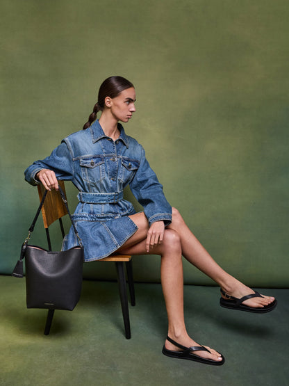 CHARLES & KEITH Latest / Beryl Bucket Bag - Noir