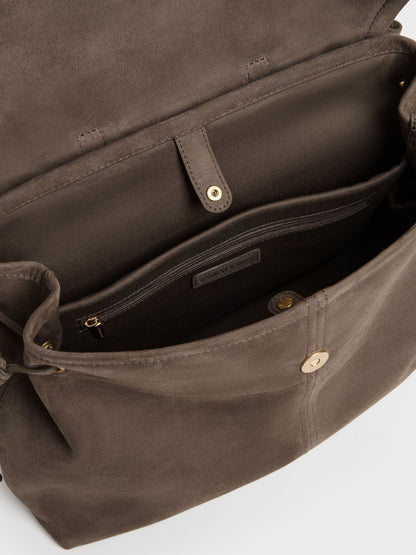 CHARLES & KEITH Discount / XL Noane Backpack - Stone Grey