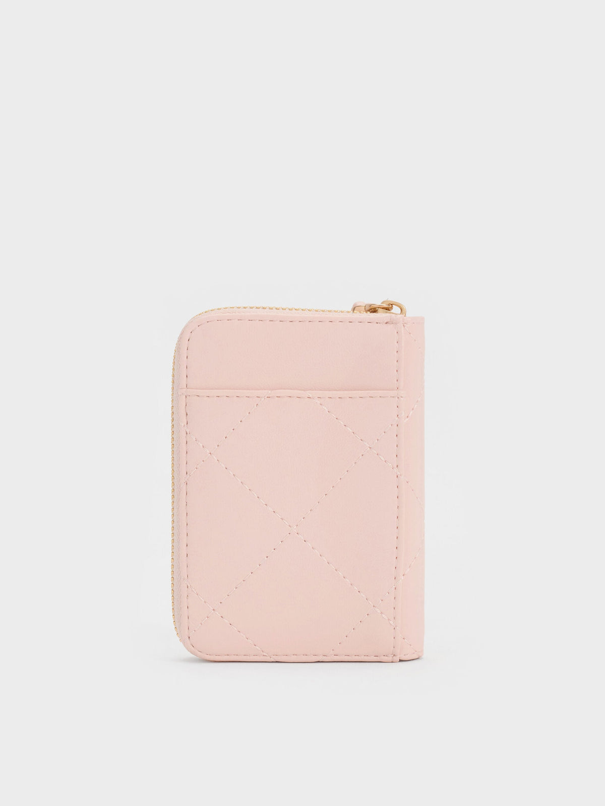 CHARLES & KEITH Featured / Apfra Quilted Wristlet - Pink
