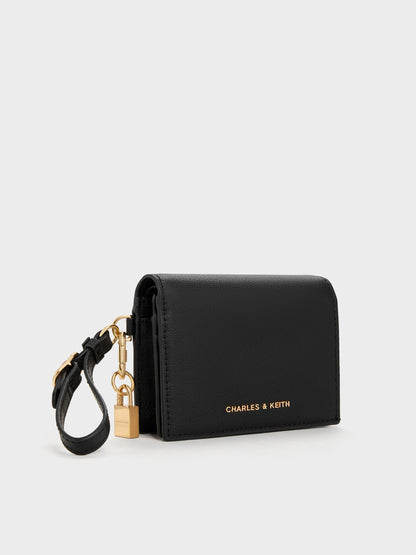 CHARLES & KEITH Smart Buy / Scottie Small Wallet - Black