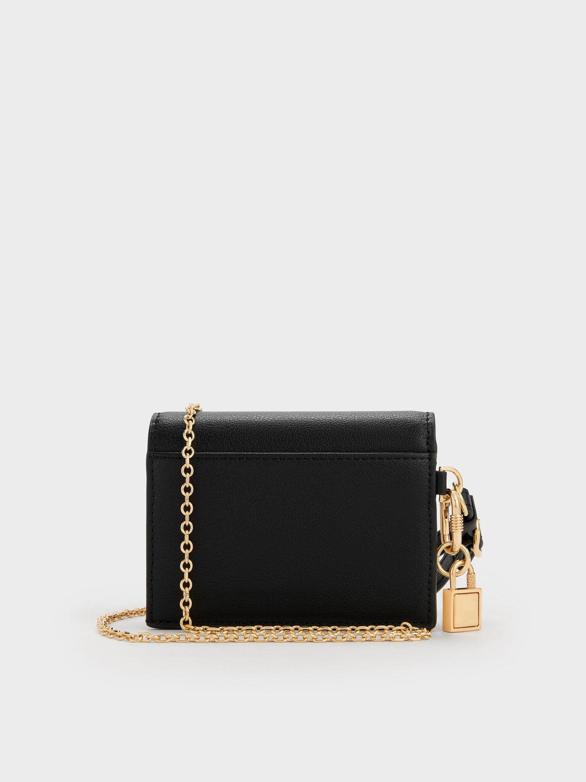 CHARLES & KEITH Smart Buy / Scottie Small Wallet - Black