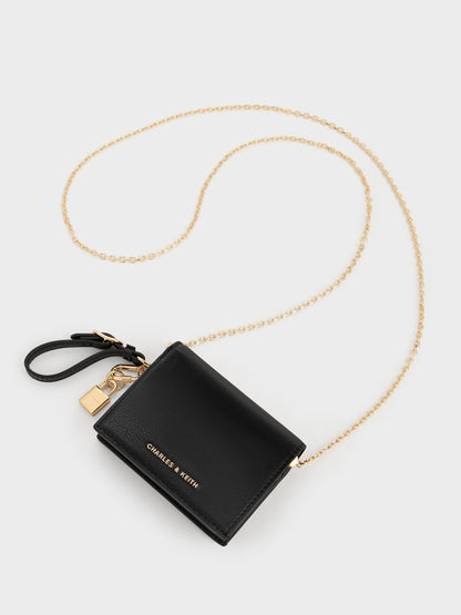 CHARLES & KEITH Smart Buy / Scottie Small Wallet - Black