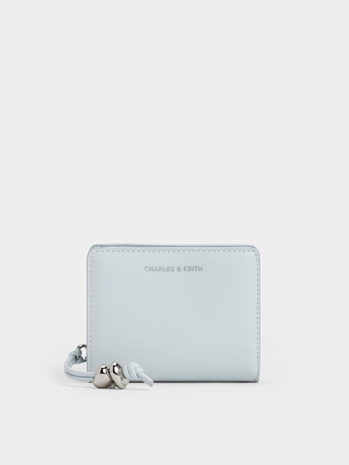 CHARLES & KEITH Exclusive / Augustine Zip-Around Small Wallet - Sea Salt Blue