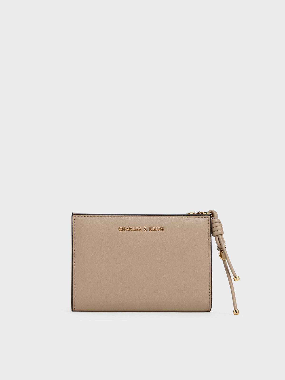 CHARLES & KEITH Great Value / Everleigh Wallet - Taupe